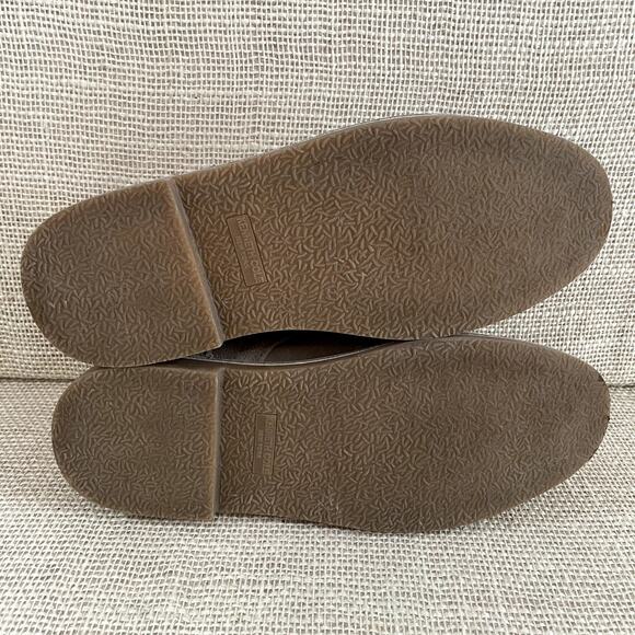 Kenneth Cole Real Deal Tan Suede Chukka Boots Lace Up Women's Size 5 - Picture 10 of 11